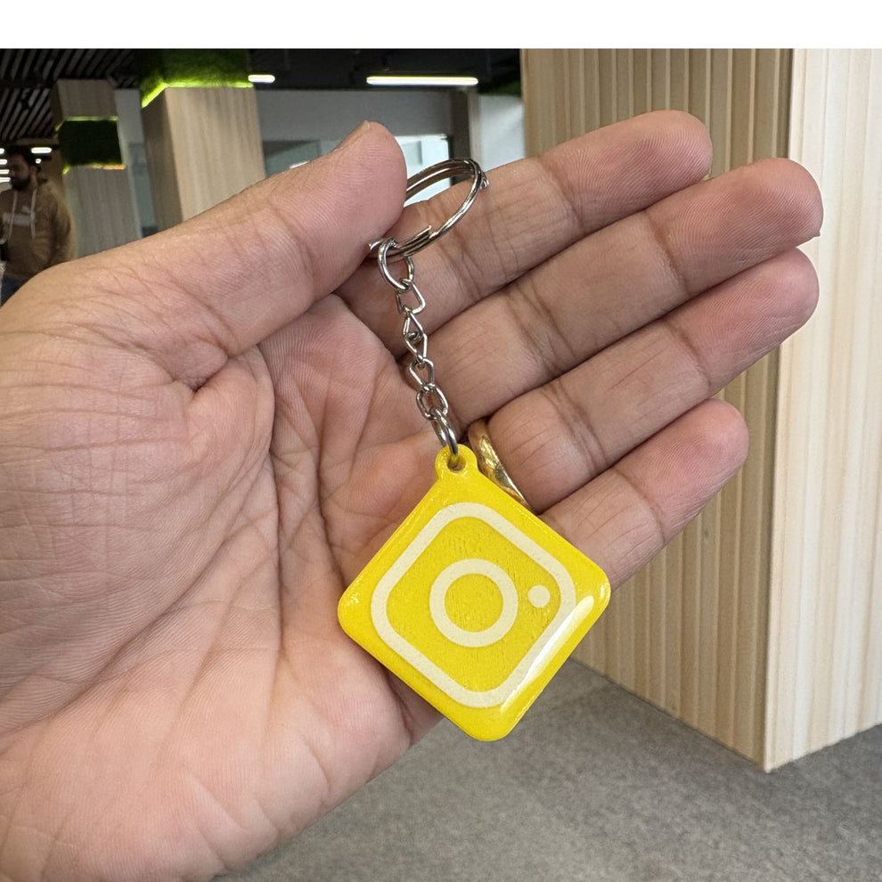 NFC Instagram Keychain