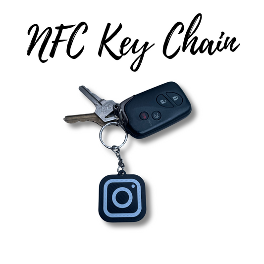 NFC Instagram Keychain
