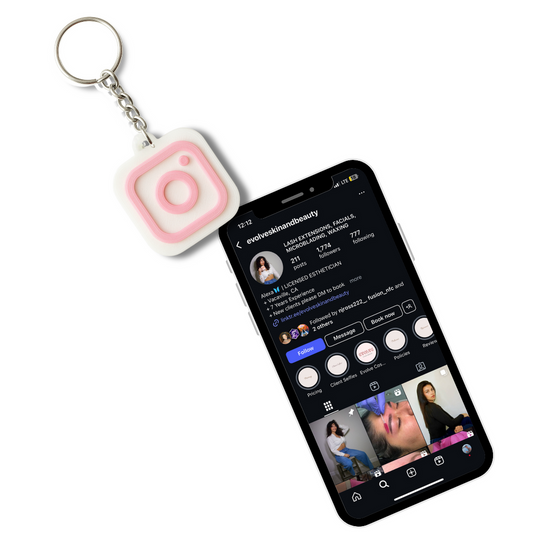 NFC Instagram Keychain